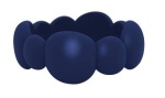 Organic Pebble Bangle Blue